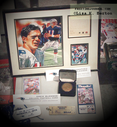 Assorted Drew Bledsoe memorabilia