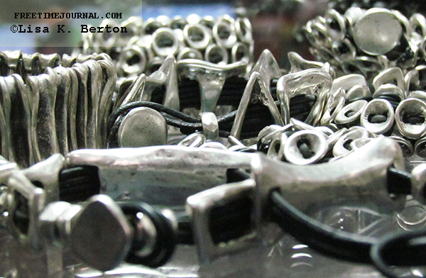 Hand crafted jewelry from the Dominican Republic were avaiable