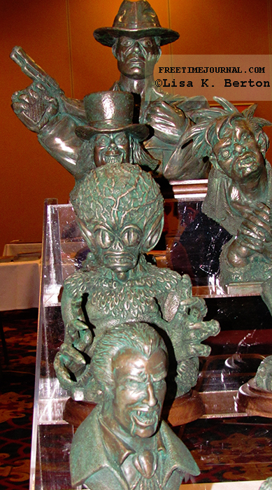 Cold cast bronze sculptures by Larry Elig