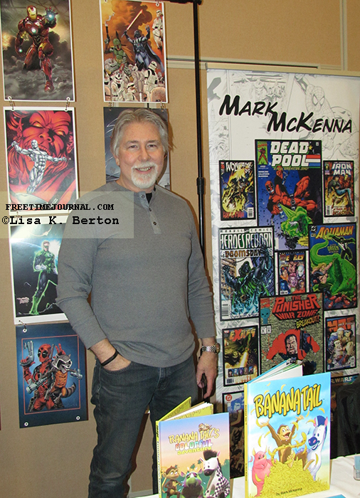 Comic book artist Mark McKenna